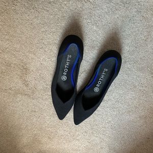 Rothy pointy flat